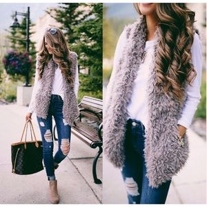 gorgeous fur vest